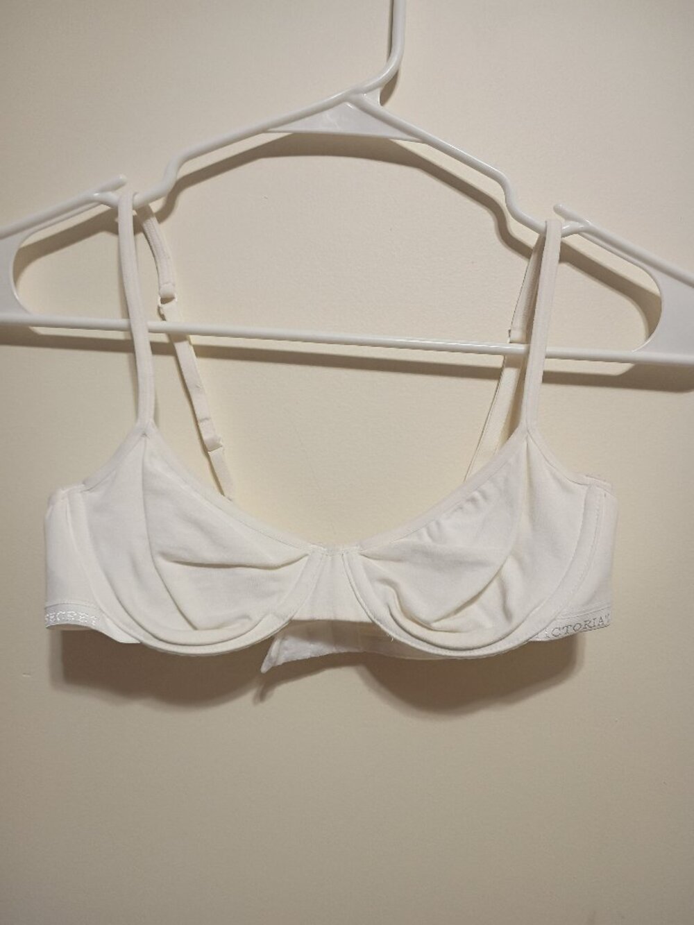 Victoria's Secret cotton underwire bralette Size 34B
